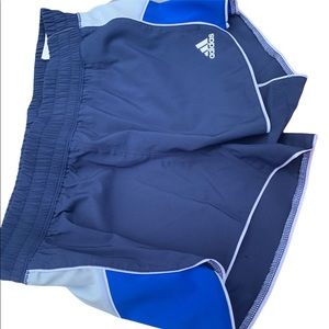 ADIDAS AEROREADY W KI PIPE SHORT TRAINING SHORTS TECH INDIGO WOMENS SMALL NWT